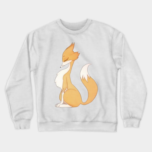 Wise fox Crewneck Sweatshirt by Bribritenma